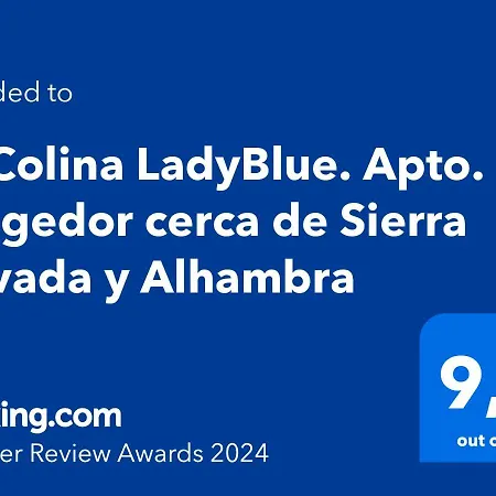 Appartement La Colina Ladyblue Apto Acogedor Cerca De Sierra Nevada Y Alhambra *